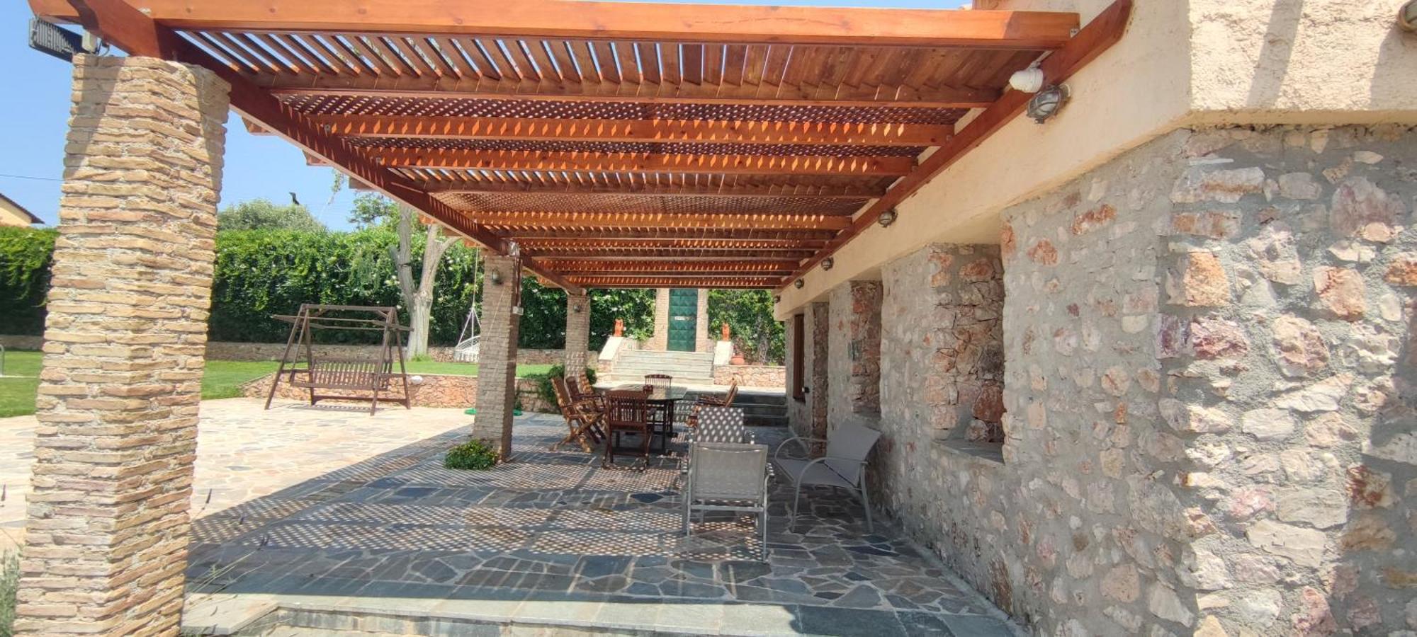 Ellie'S Stonehouse Gianapa, Porto Rafti, Greece, 190 03, Grヴィラ エクステリア 写真